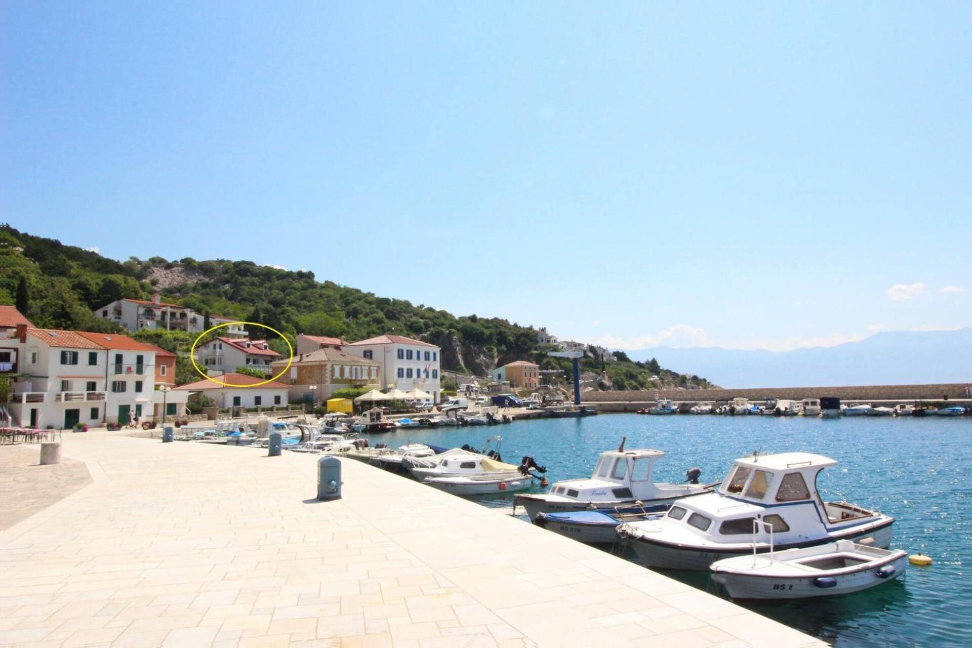 Apartments Silvija Cubranic Baška Eksteriør bilde